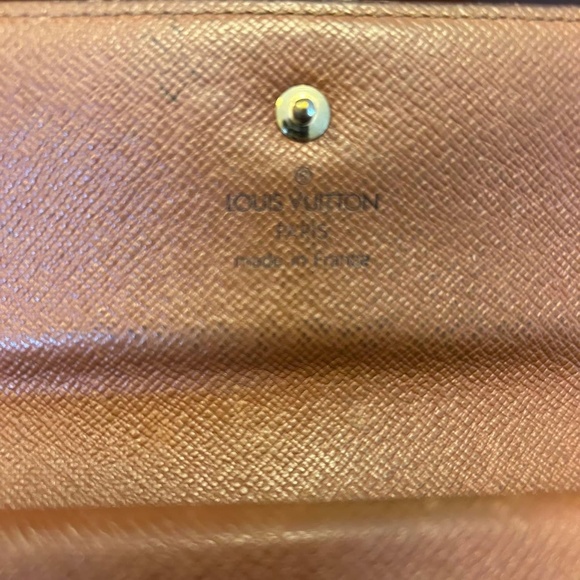 Authentic Louis Vuitton Port Trésor Monogram Snap Wallet - Picture 6 of 9